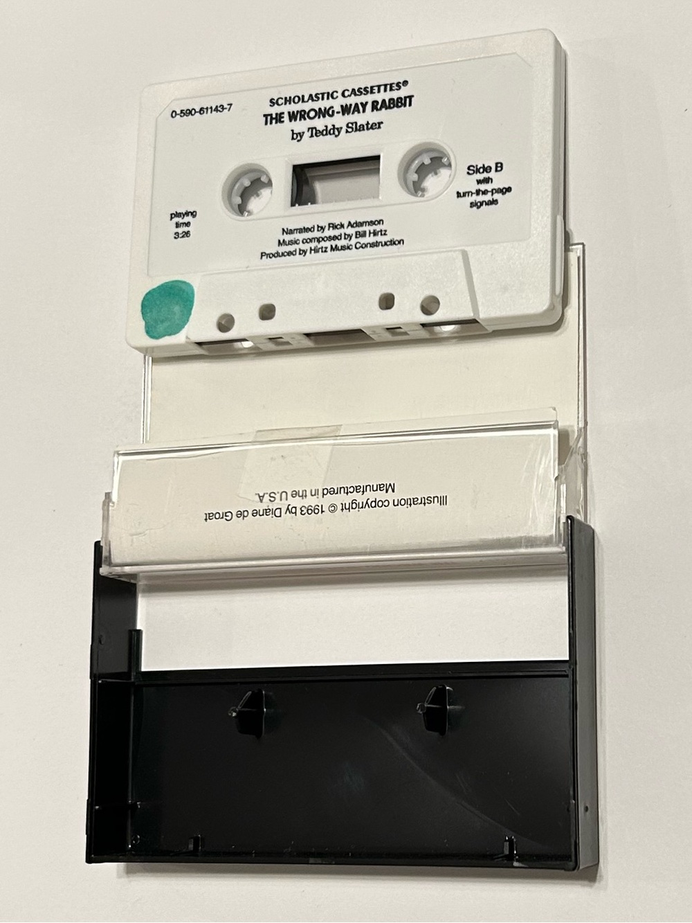 Scholastic Cassettes The Wrong-Way Rabbit - Picture 4 of 5